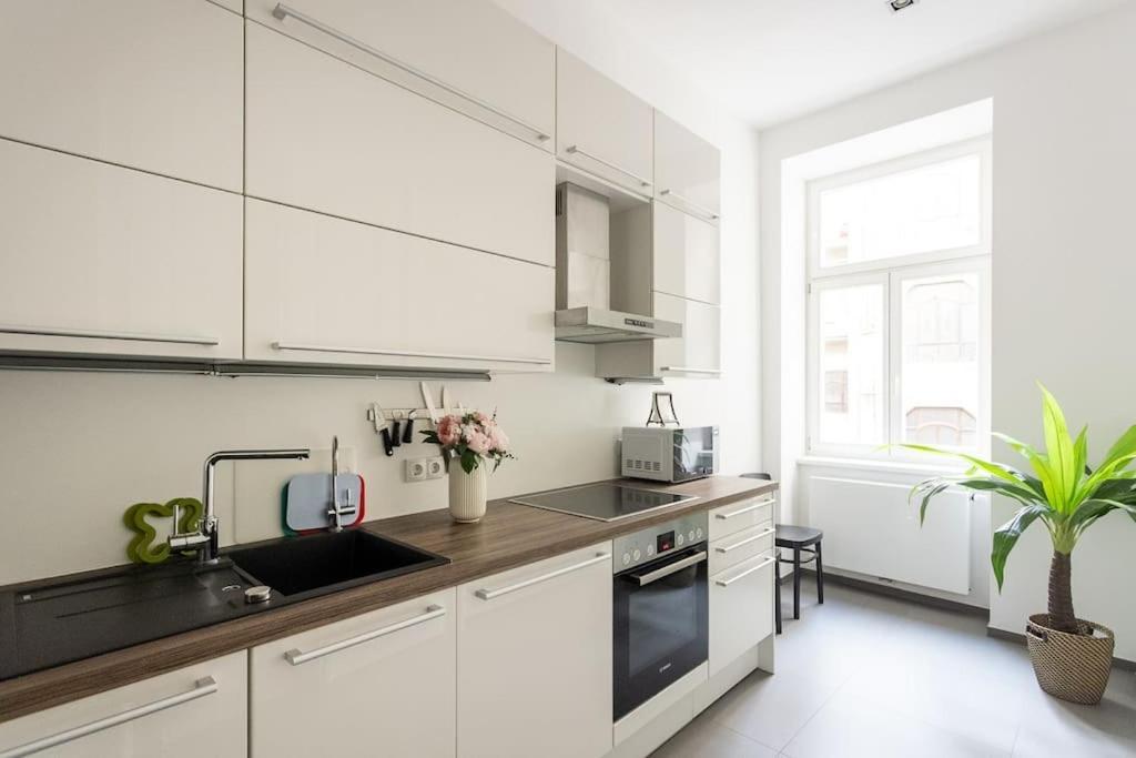 Franz 24 - Typical Viennese Apartment In The Heart Of Wien Eksteriør billede